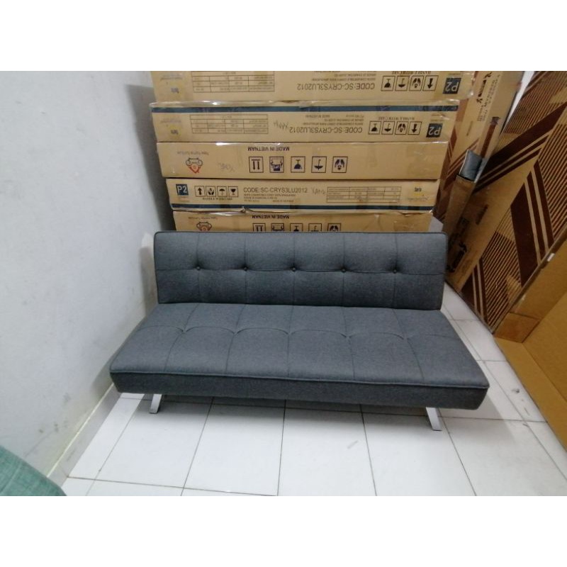 Sofa giường hàng xuất khẩu - màu xám ghi