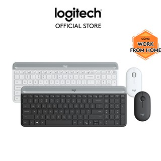 Bộ bàn phím và chuột không dây Logitech MK470