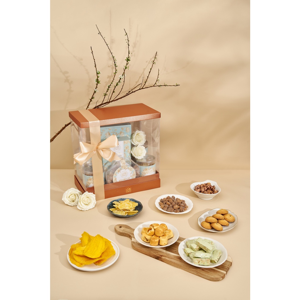 [HOT] HỘP QUÀ TẾT, HỘP MỨT TẾT, SET QUÀ TẶNG XUÂN NHÂM DẦN 2022 PREMIUM - SET 7 VỊ BÁNH MỨT THƯỢNG HẠNG | BigBuy360 - bigbuy360.vn