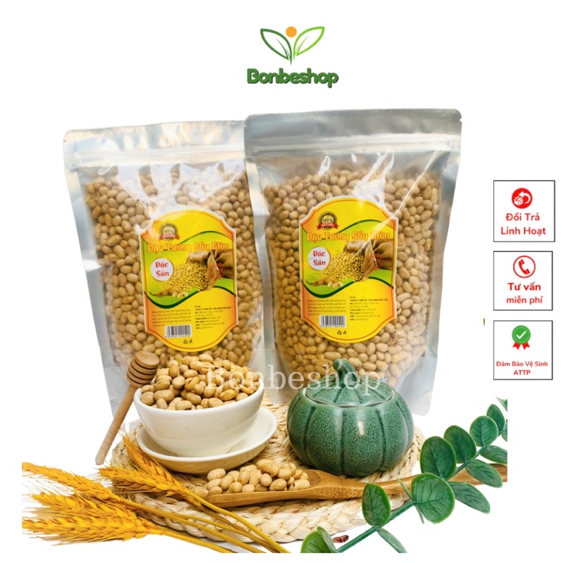 500Gr Đậu nành sấy giòn chính hãng Nuttyone (mẫu mới) (Chất lượng cao)