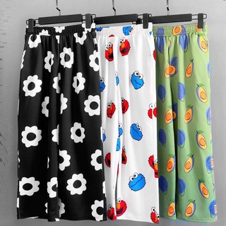UNISEX - CARTOON PANTS - QUẦN ULZZANG HOẠT HÌNH UNISEX NAM NỮ - QUẦN HỌA TIẾT ỐNG RỘNG