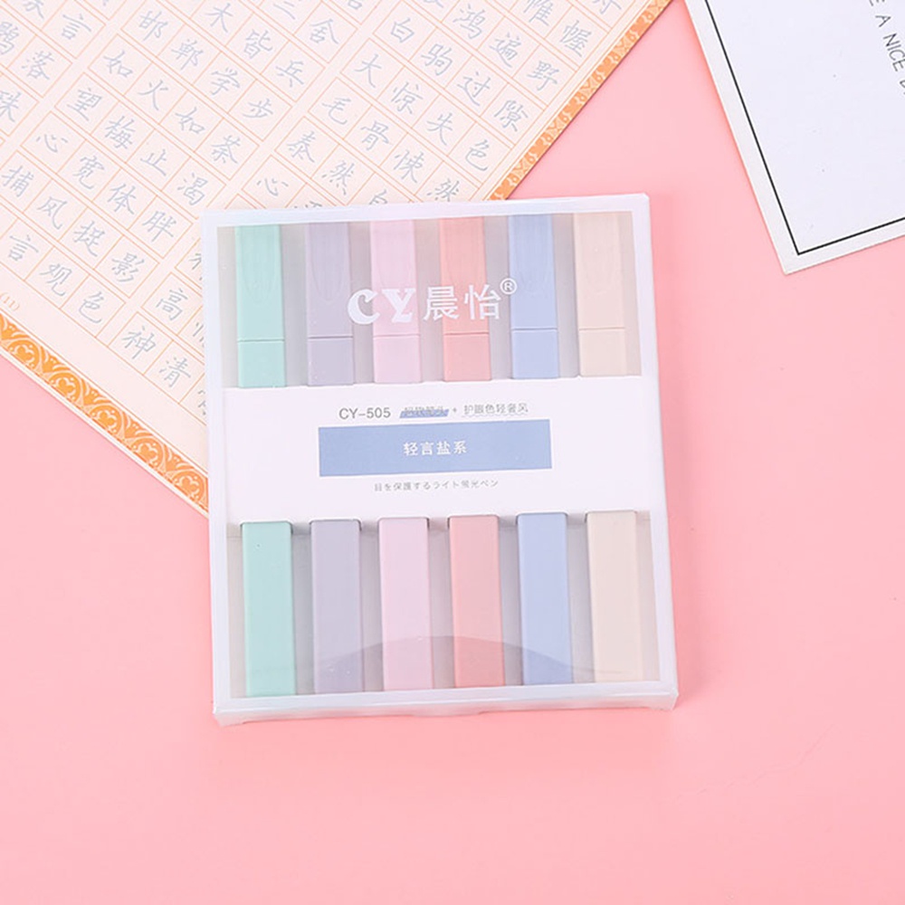 Bộ bút đánh dấu nhiều màu sắc đầu bút mềm