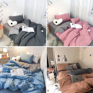 Bộ Chăn Ga Gối cotton citi cao cấp có ruột chăn