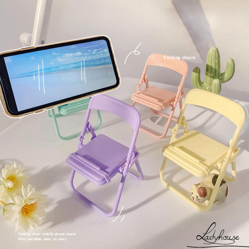 Giá đỡ điện thoại màu trơn thiết kế độc đáo kích thước nhỏ gọn tiện lợi