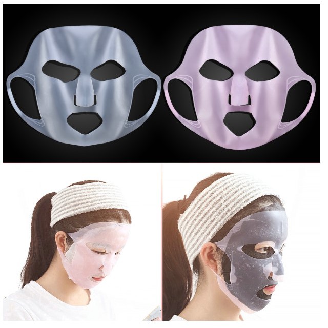 Mặt nạ Silicone giúp đắp mặt nạ (1 cái-màu ngẫu nhiên)