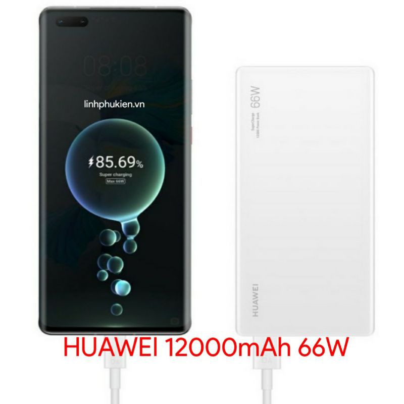 Sạc dự phòng HUAWEI 12000mAh 66W SuperCharge