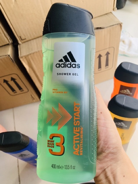 [SG SẴN] Tắm gội 3in1  Adidas cho nam 400ml