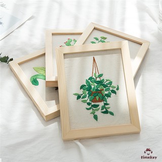 Diy Thêu Thực Vật Monstera Xương Rồng Thủ Công Kim Chỉ Cross Stitch Kit Cotton Thêu Tranh Thêu Hoop Trang Trí Nhà