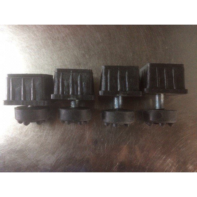 Bộ 4 nút bịt chân bàn tăng chỉnh chiều cao hộp vuông 2 - 3 - 4 -5