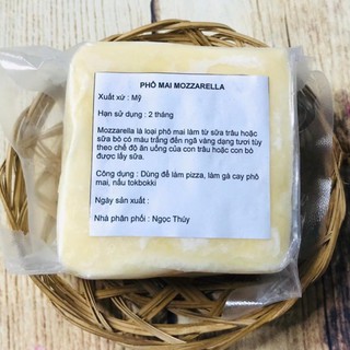 500gr Phô mai mozzarella chảy làm bánh [Chỉ Giao Tại Hà Nội]