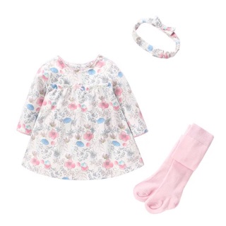 Set 3pcs váy hoa bé gái vlinder