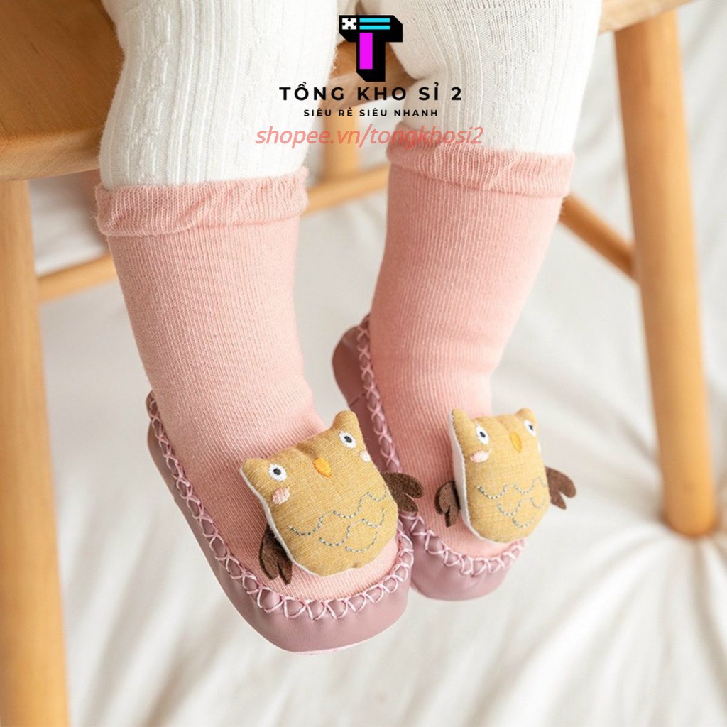 (Bán Buôn Sỉ) Tất liền giày cho bé 0-36 tháng T2