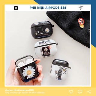 🌻Case Airpod 1/2 Hoa Cúc 🌻 - Ốp Airpods 1/2 PMS GD Cực Chất Bằng Nhựa Dẻo TPU Chống Bám Bụi