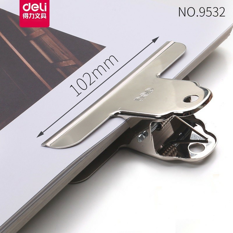 Kẹp Inox Deli 145mm/102mm/76mm No 9531/ 9532/ 9533