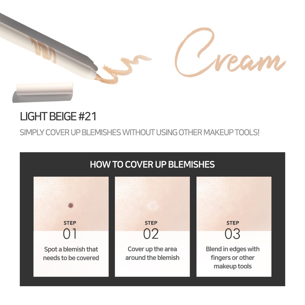 Chì kẻ mắt tích hợp phấn mắt và bắt sáng LUNA tiện dụng mềm mại 0.6g