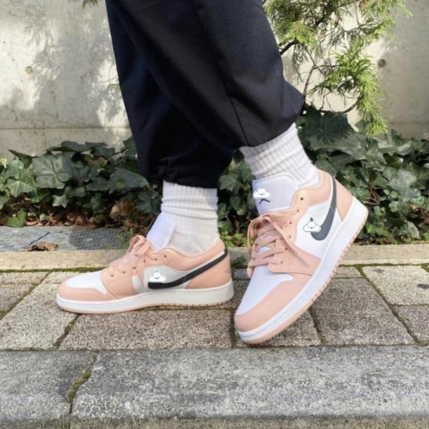 Giày Thể Thao Nữ Jordan 1 Low Hồng Vảy Sơn, JD Hồng Cam Các Mẫu cực hot cho Nữ Full Box 2021 -1_yhg | BigBuy360 - bigbuy360.vn