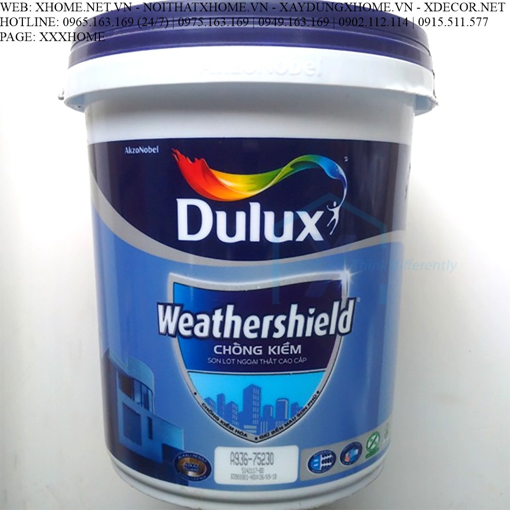 X HOME - Sơn DULUX Sơn Lót Ngoại Thất Dulux Weathershield Chống Kiềm💥NHẬN HÀNG TẠI NHÀ MÁY💥Giao hàng Toàn quốc