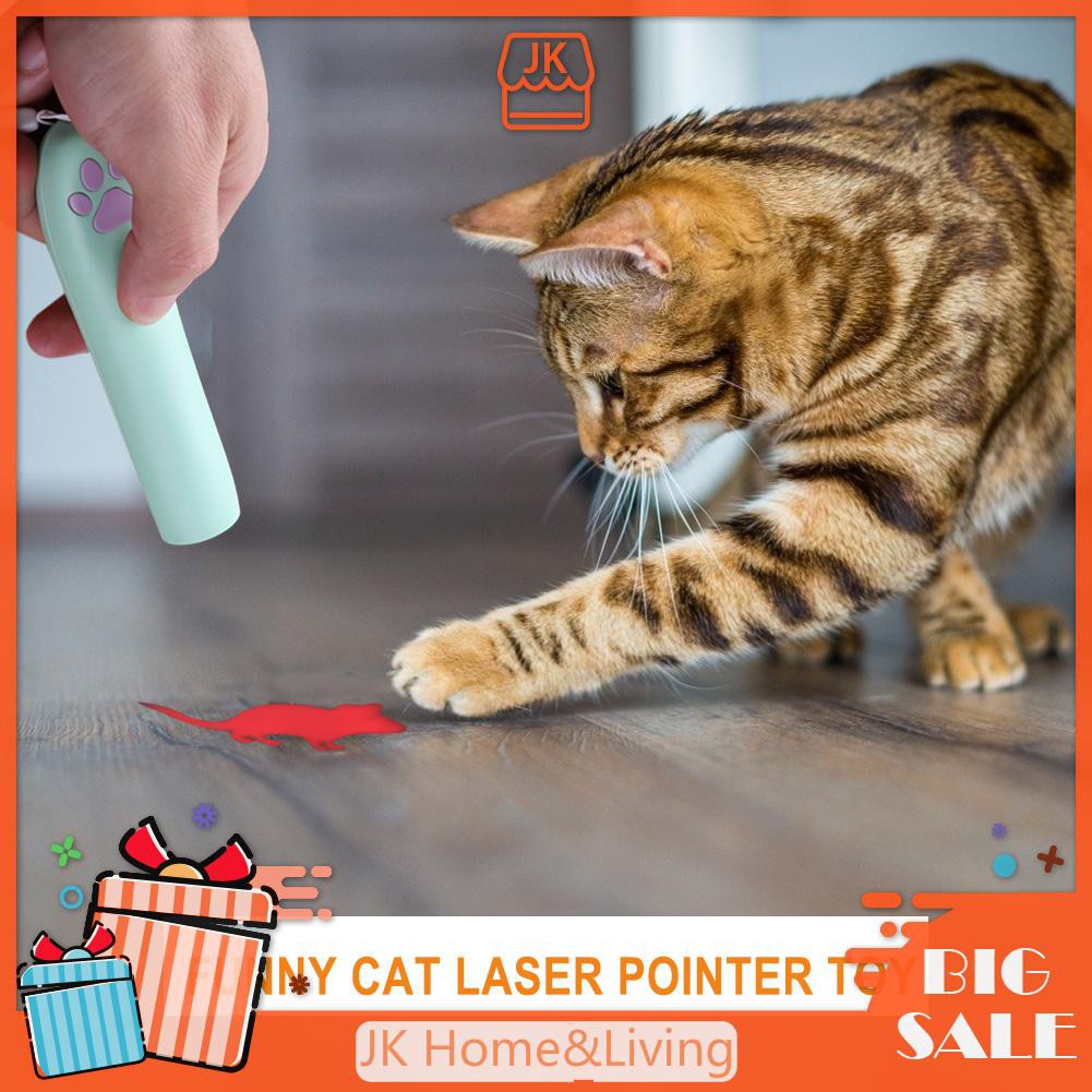 *Kitten Cat Toy Laser Pointer Light Pen Animal Shadow Teasing Pet Products