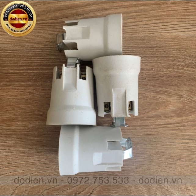 Đui đèn E27 chịu tải công suất lớn loại giả sứ