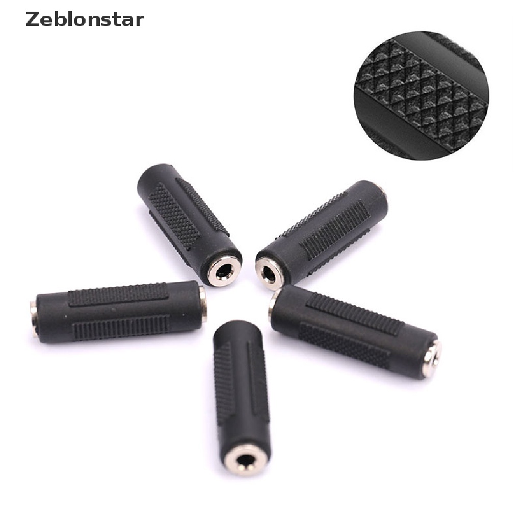 Đầu nối chuyển đổi cổng cắm 3.5mm sang cổng cắm 3.5mm mạ niken chuyên dụng