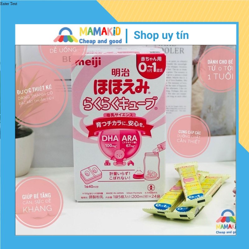 Sữa Meiji Nội Địa Nhật Thanh Số 0 Cho Bé, Tách Lẻ (Date T7/2023)