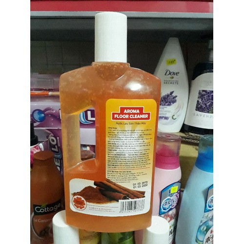 Nước Lau Sàn Thảo Mộc Hando 1 Lít