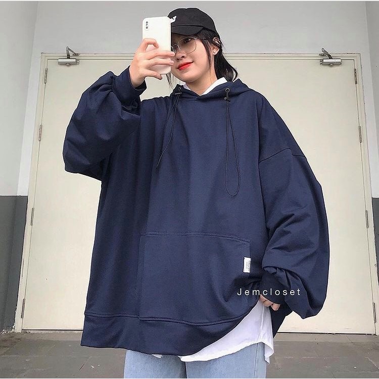 Áo Hoodie Nữ JEMCLOSET Form Rộng Basic Hàn Quốc Simpoo Chất Liệu Vải Dày Mềm Mịn- 1767 | BigBuy360 - bigbuy360.vn