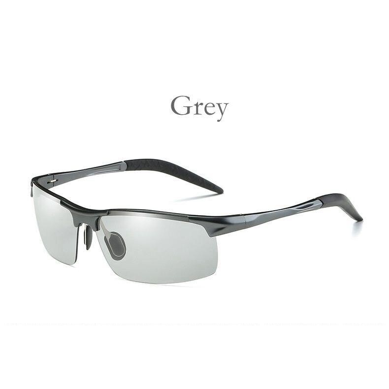 Kính Phân Cực Đi Đường Ngày Và Đêm AORON-8177G Thời Trang Nam Chất Liệu Hợp Kim nhôm magie- tròng kính Palaroid phân cực