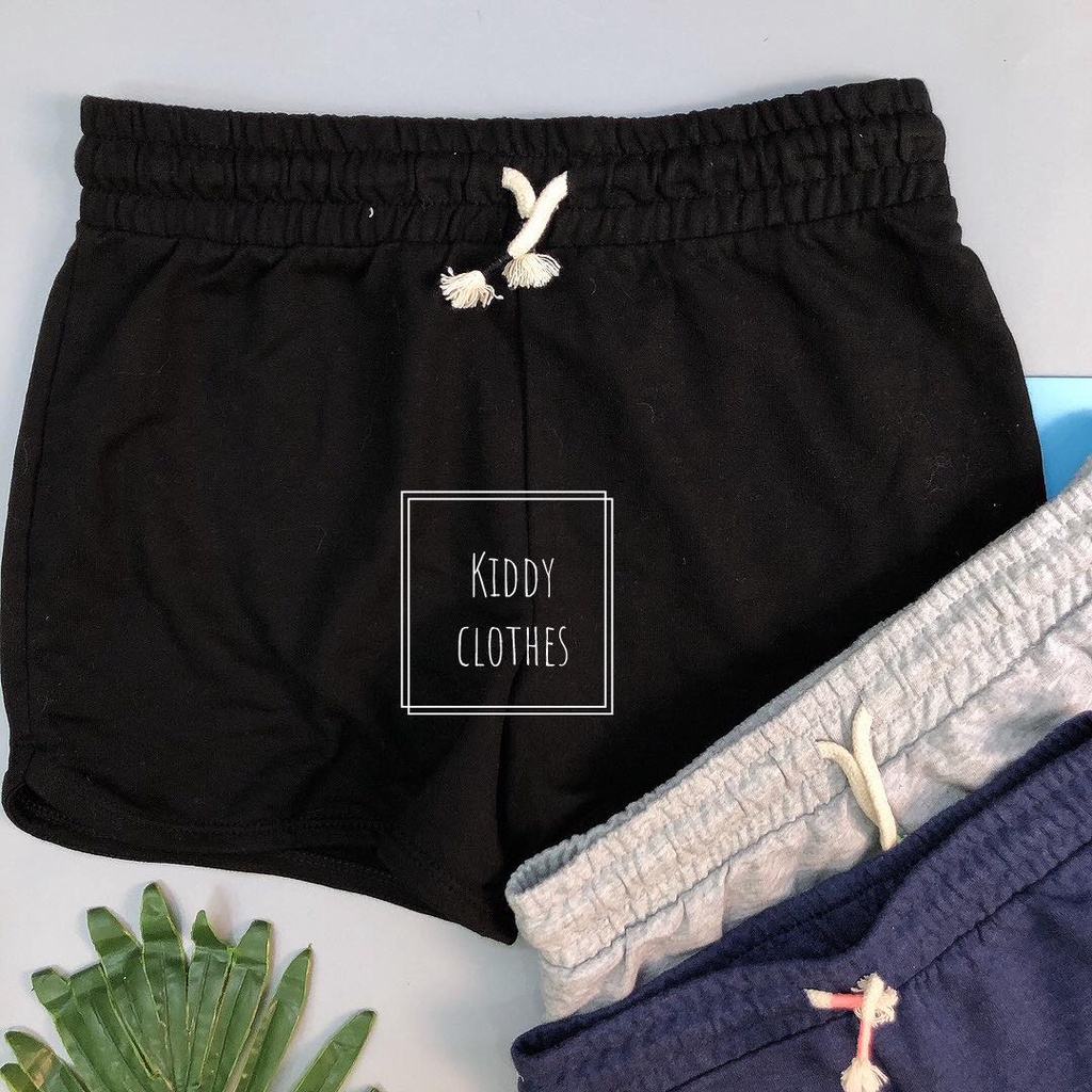 Quần short bé gái size đại chất thun cotton mềm hàng hãng CJ xuất dư xịn