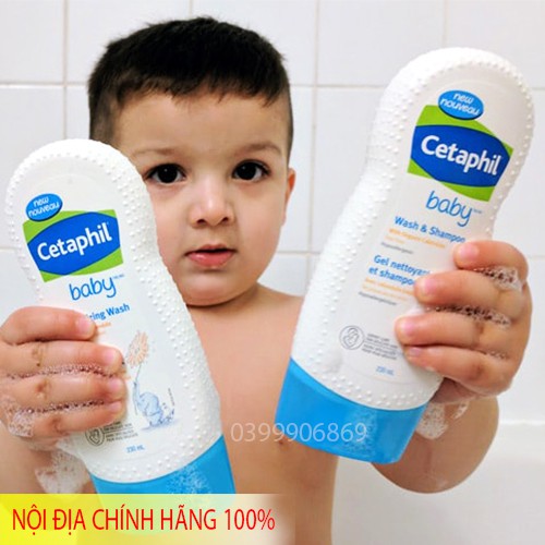 Sữa Tắm Cetaphil Dưỡng Ẩm Cho Bé 230ml