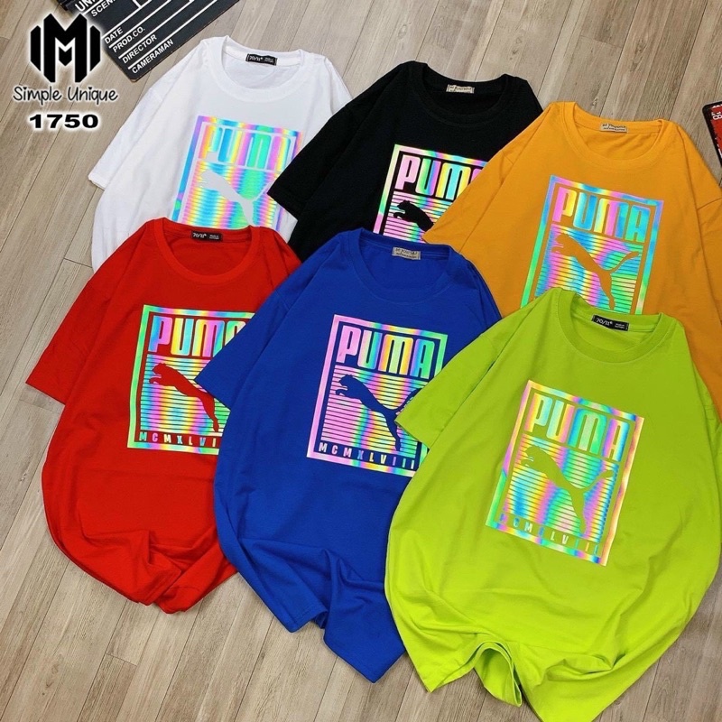 ÁO THUN PHẢN QUANG - PUMMMMA chất đẹp, form rộng