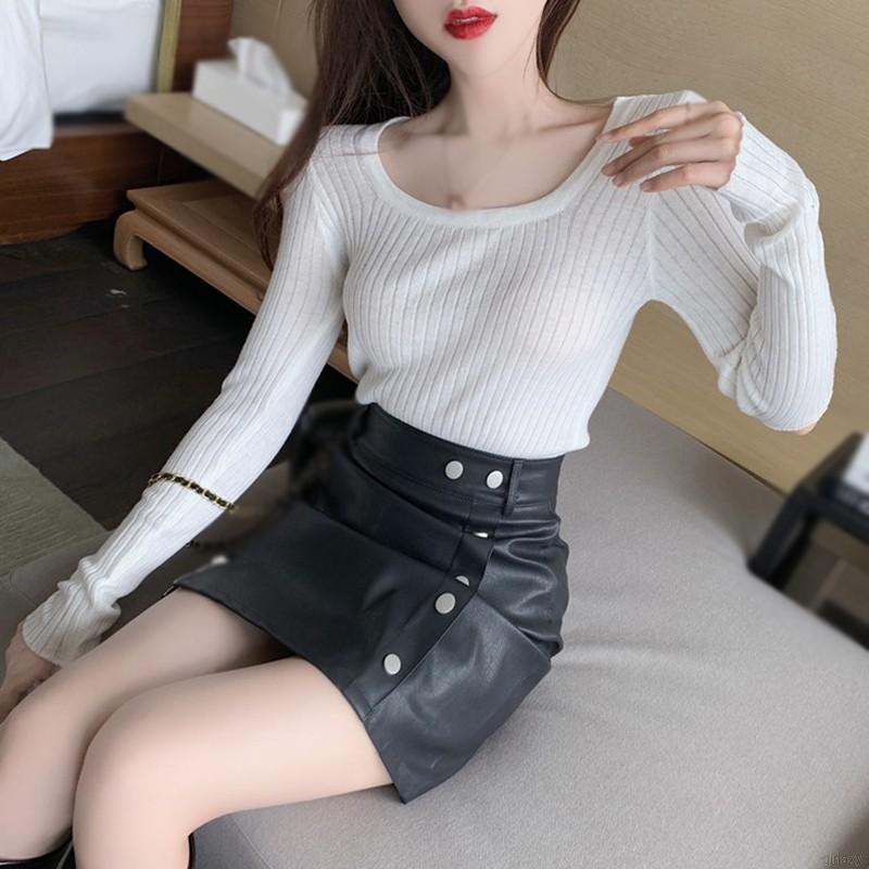 Áo Len Tay Dài Thời Trang Dành Cho Nữ