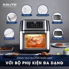 Nồi chiên không dầu Kalite Q10 công suất 1800W dung tích 10L hàng chính hãng