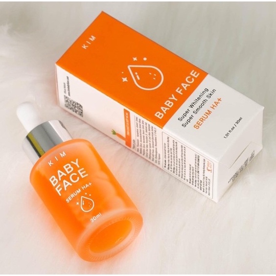 SERUM KIM BABY FACE HA+  TINH CHẤT TRUYỀN TRẮNG KIM BABY FACE HA