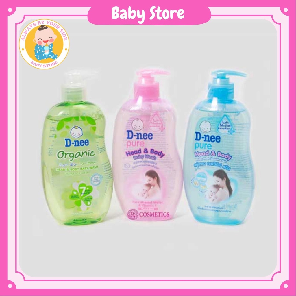 [HCM - GIÁ TỐT] Sữa Tắm Gội Chai Dnee An - Toàn Dịu Nhẹ Cho Bé