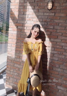 Váy thổ cẩm kèm ảnh thật
