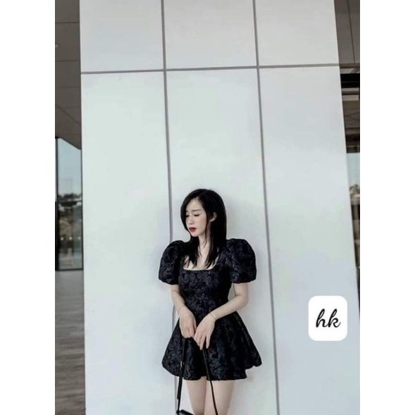 💢Sét áo cổ vuông tay bồng xốp siêu xinhh ❤❤❤