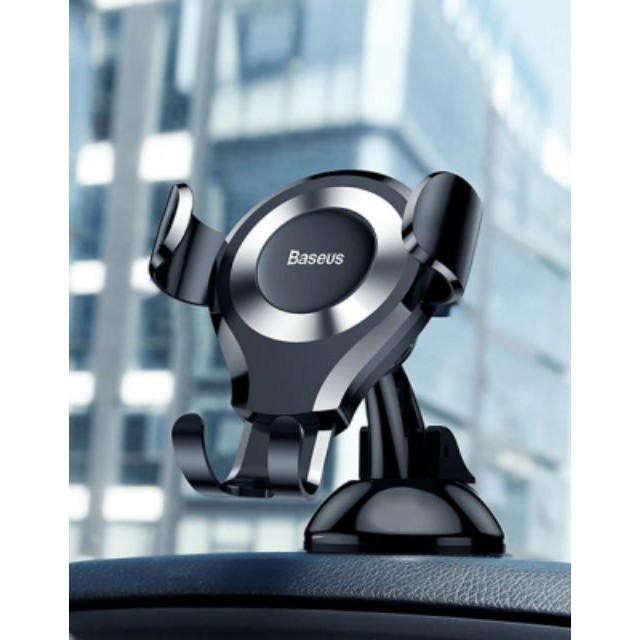 Đế giữ điện thoại dùng trên ô tô Baseus Osculum Type Gravity Car Mount (hút chân không, gắn táp lô xe)