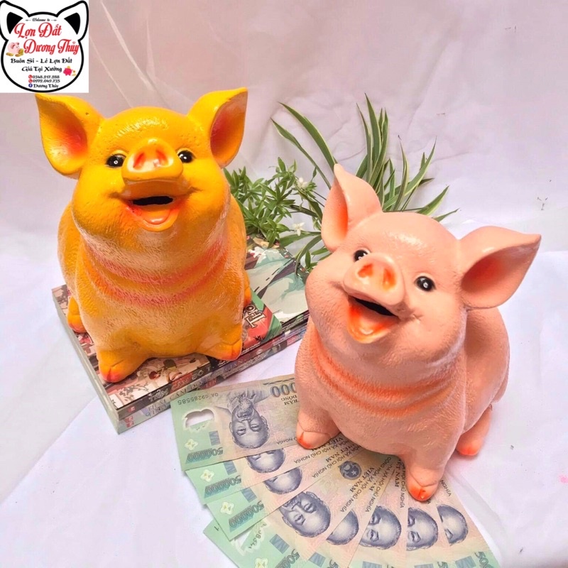 Lợn đất hot / Heo đất tiết kiệm
