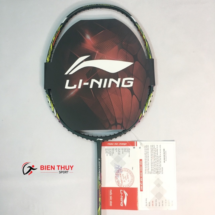 Vợt Cầu Lông LINING 2000 Green  AYPR014-1 [ CHÍNH HÃNG LINING ] TẶNG CƯỚC, CÔNG CĂNG và BAO VỢT