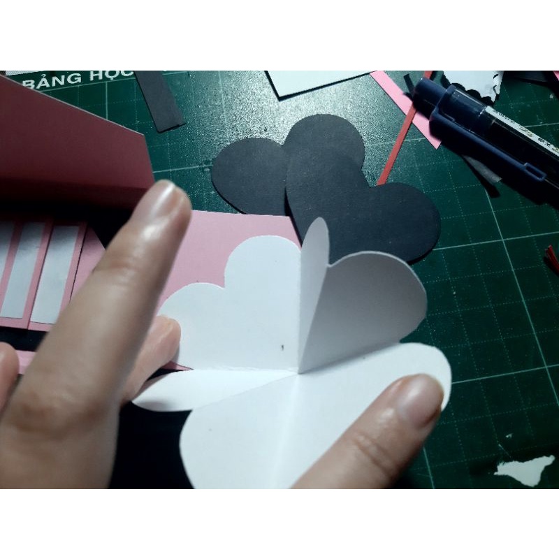 5610 card love handmade gắn hình