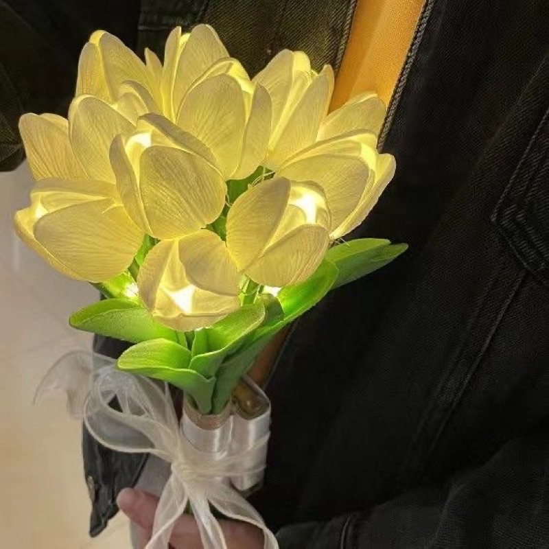 Bó Hoa Tuylip Decor trang trí Vintage 💐