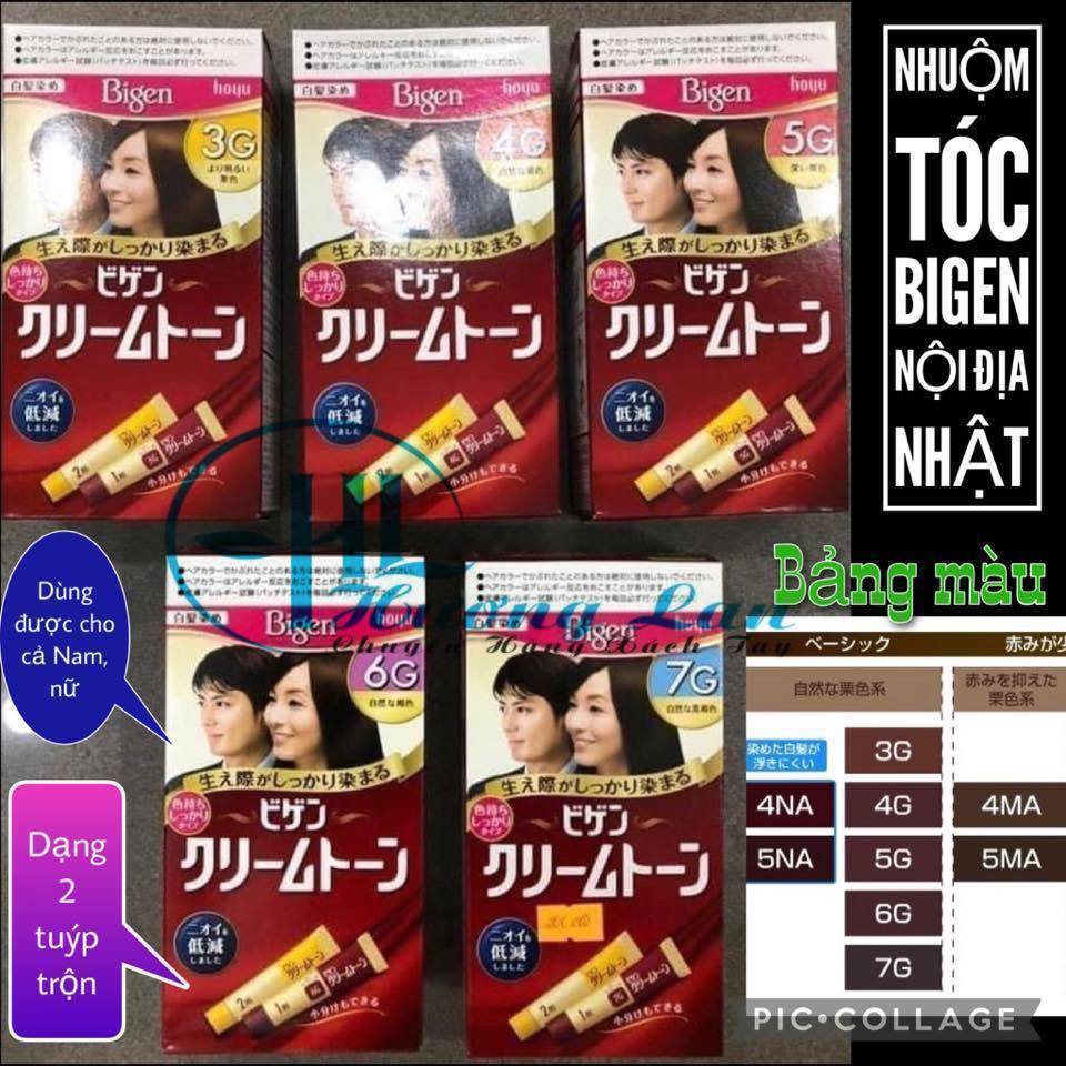 Thuốc Nhuộm Tóc Cho Nam Nữ Bigen