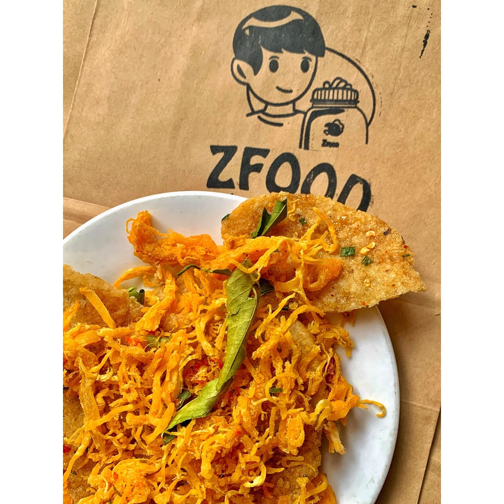 Cơm cháy lắc khô gà 200g ZFOOD đồ ăn vặt siêu ngon lun | BigBuy360 - bigbuy360.vn
