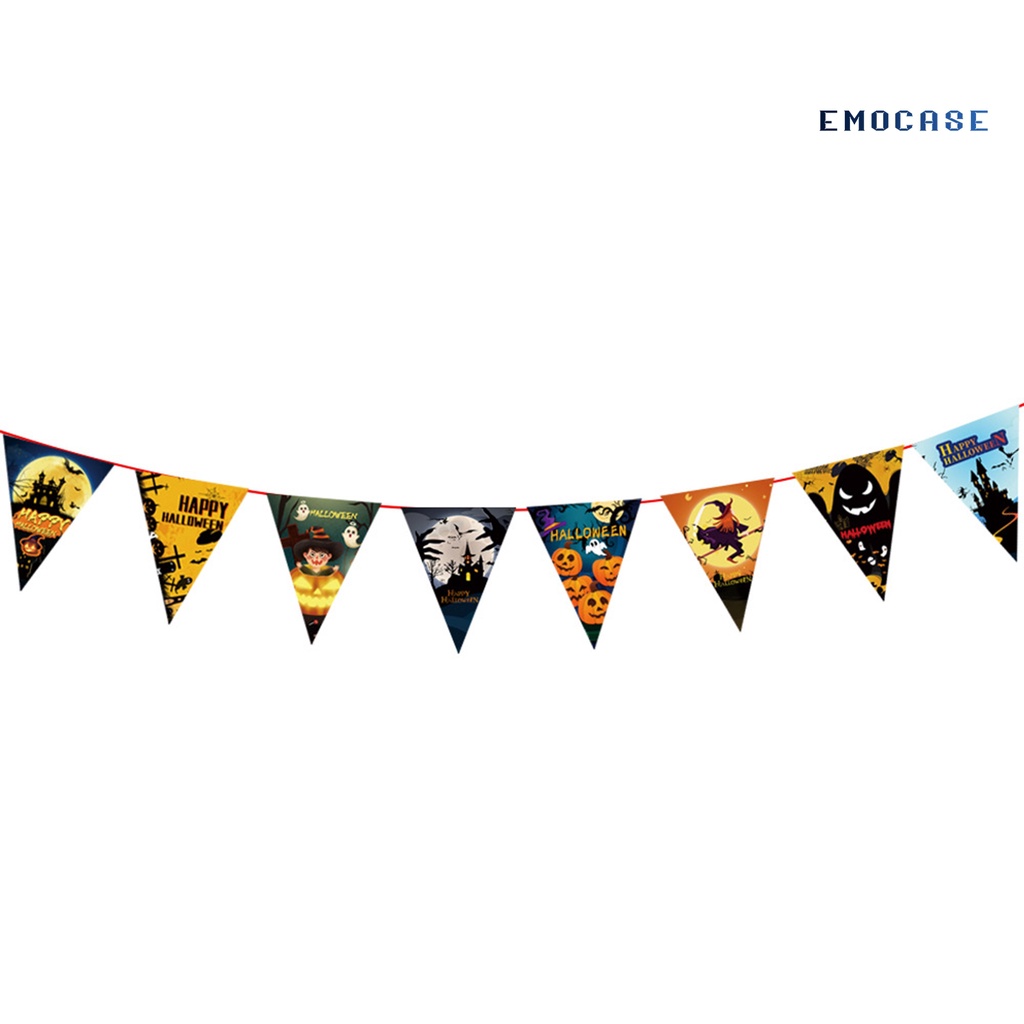 1 Set Dây Treo Trang Trí Tiệc Hình Sáng Tạo Màu Sắc Tươi Sáng Thân Thiện Với Môi Trường