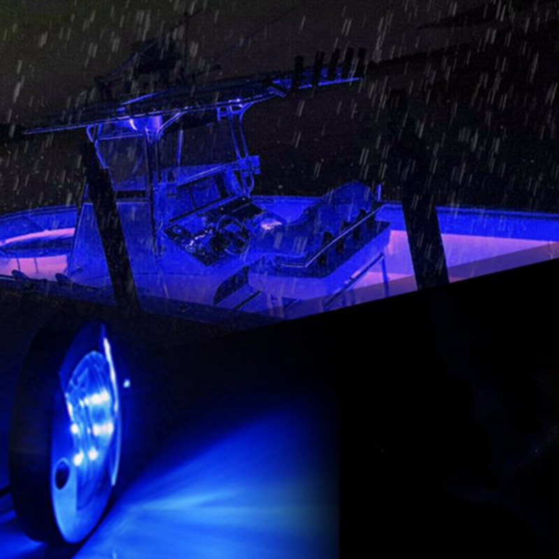 Đèn LED Tròn Gắn Đuôi Xe DC 12V