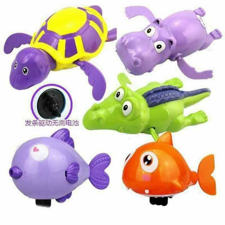 Combo 10 con cá vặn cót/ sỉ cá vặn cót đồ chơi cho bé