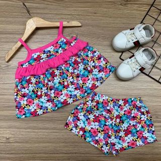 Combo 4 bộ cotton áo dây xuất dư