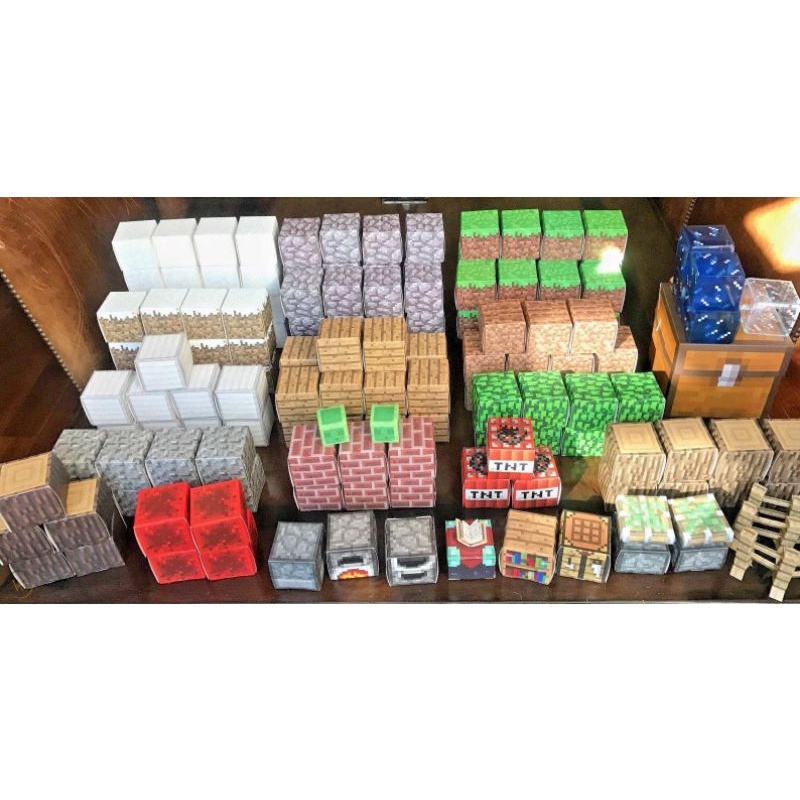 Mô hình giấy khối/Blocks Minecraft theo yêu cầu