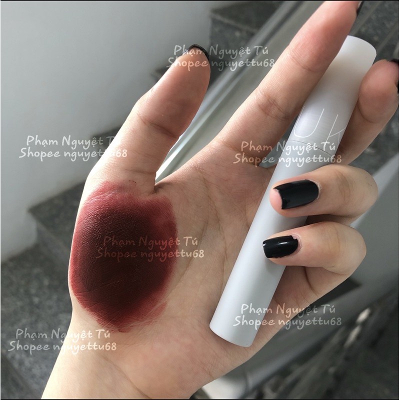 Son ZU đỏ nâu CHÍNH HÃNG( ảnh thật shop chụp)